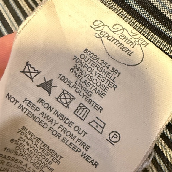 Denim Department Structured Black Blazer - Picture 3 of 4